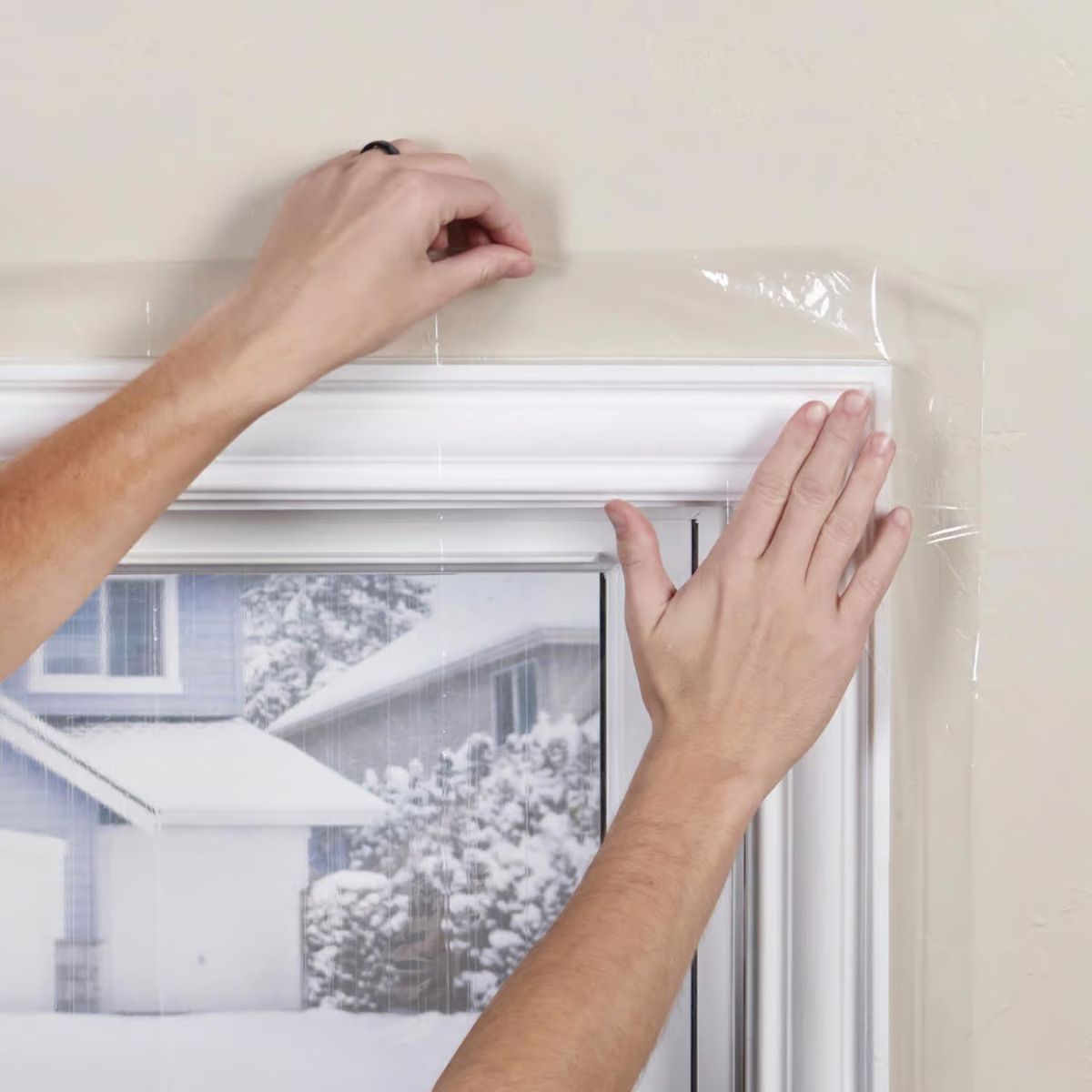 M-D Building Products Polar Block Indoor Window Shrink Film 42 in. L x 62 in. W 9 sheets