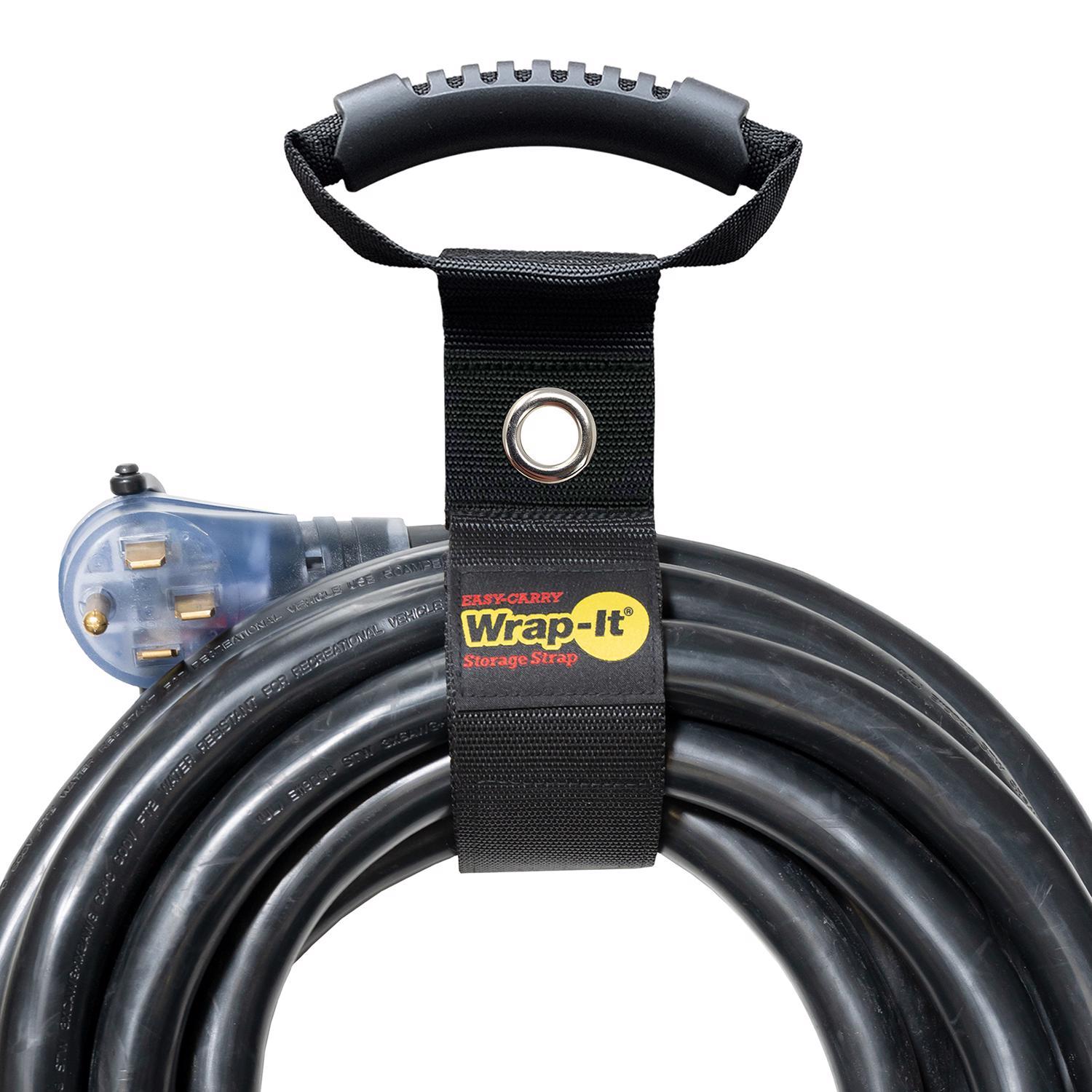 Wrap-It Easy Carry 2.5 in. W X 22 in. L Black Storage Straps 50 lb 1 pk