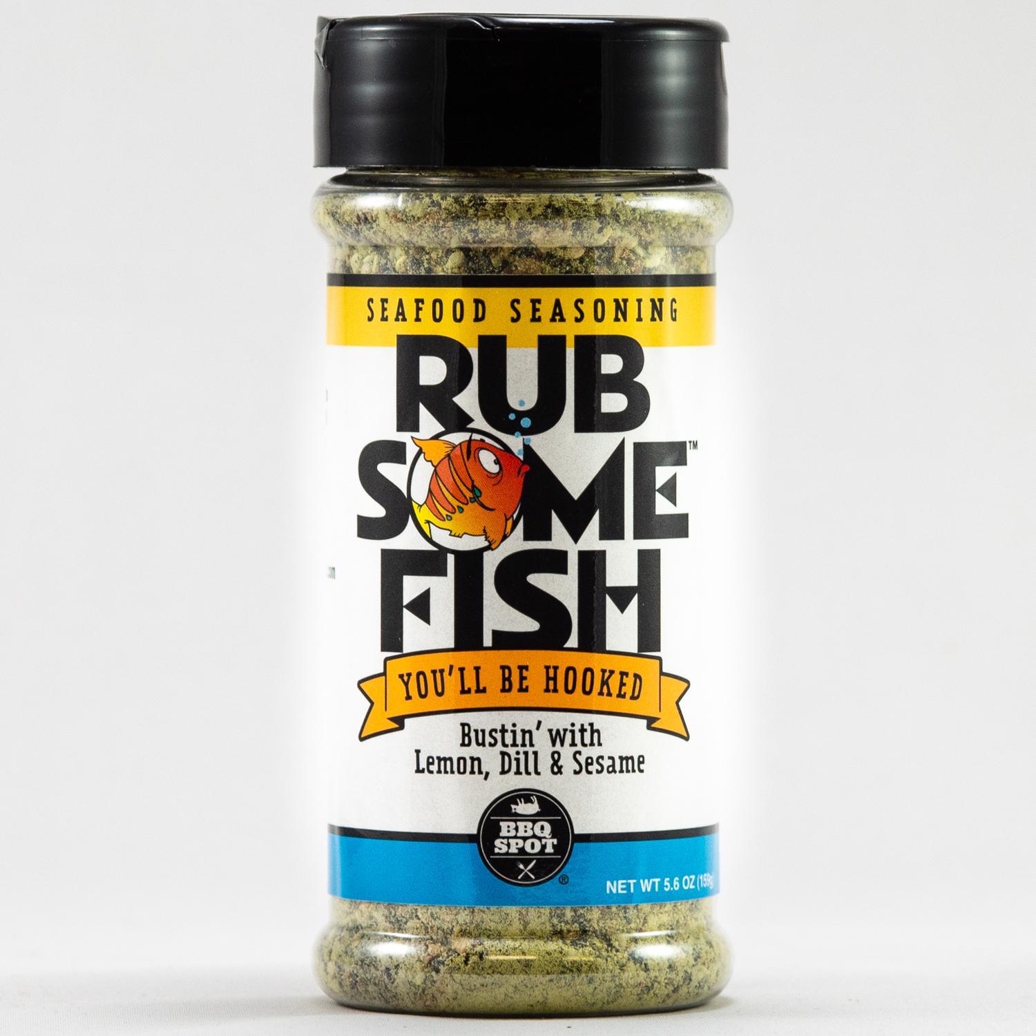 Rub Some Fish Gill-Icious Seasoning Rub 5.6 oz
