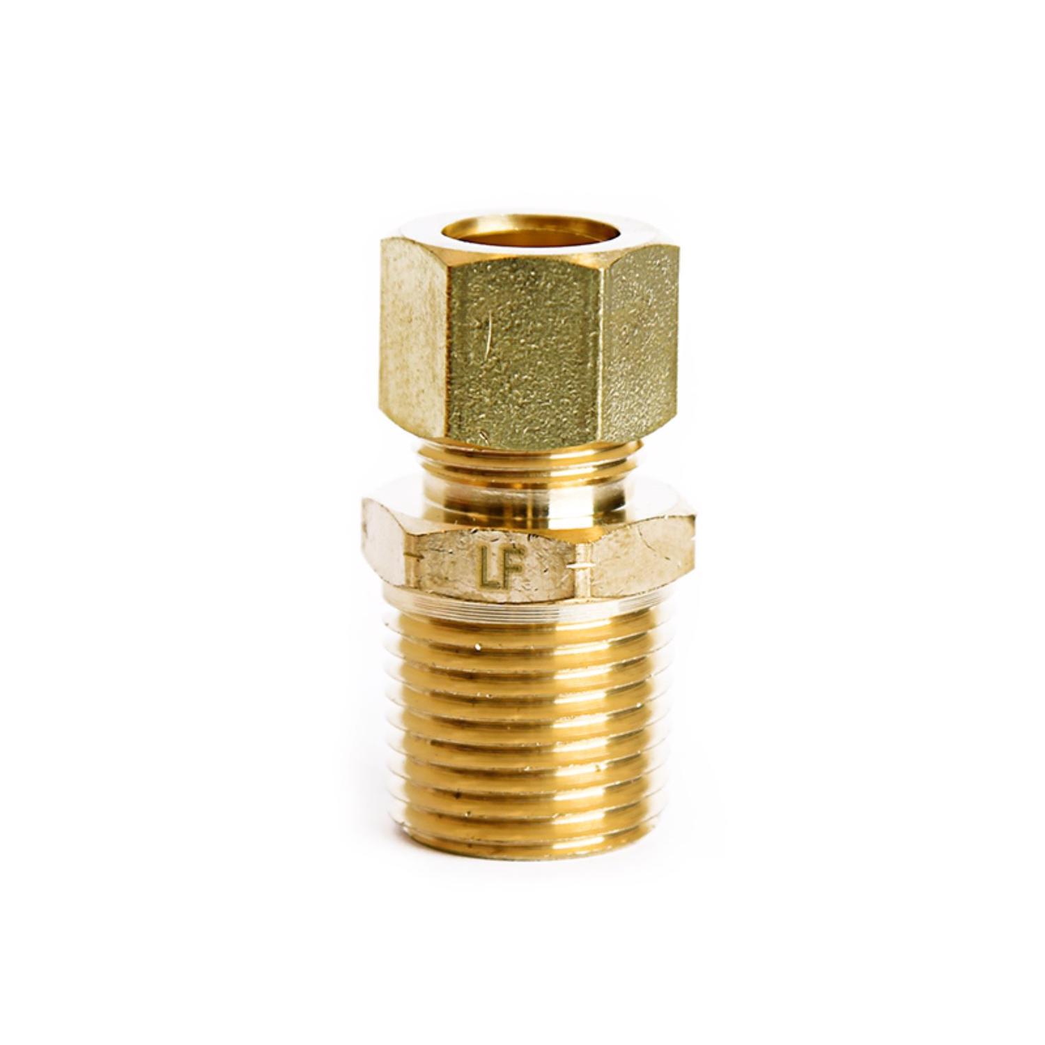ATC 1/2 in. Compression 1/2 in. D Male Brass Connector