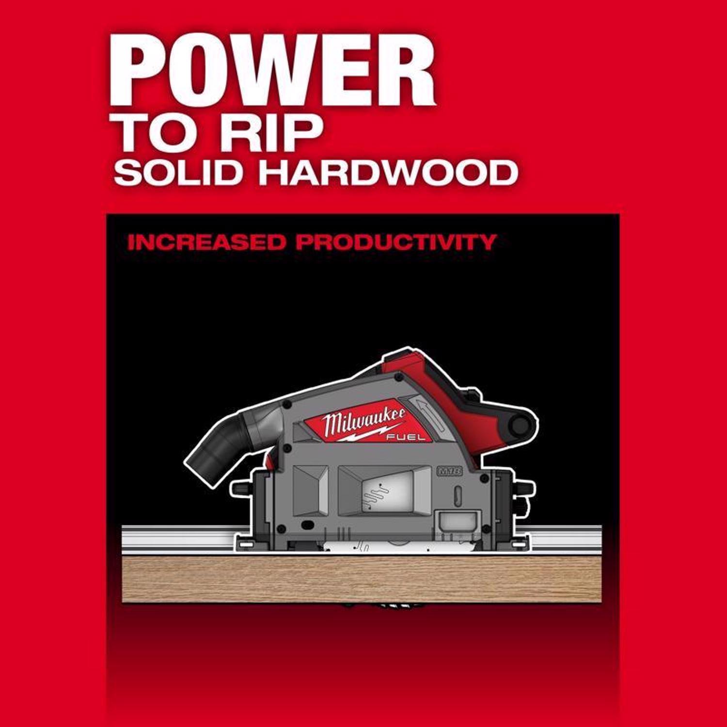 Milwaukee M18 FUEL 6-1/2 in. Cordless Brushless Plunge Track Saw Tool Only