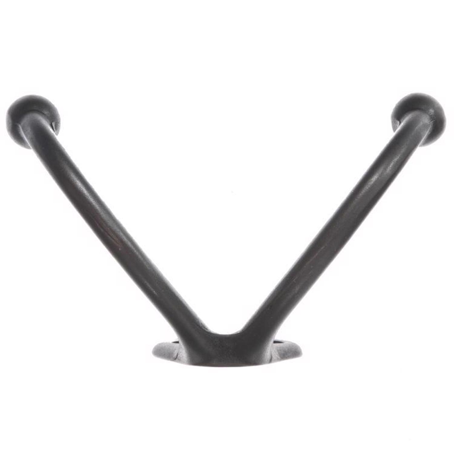 Ace 1 in. L Oil Rubbed Bronze Brown Metal Small Double Garment Hook 2 pk