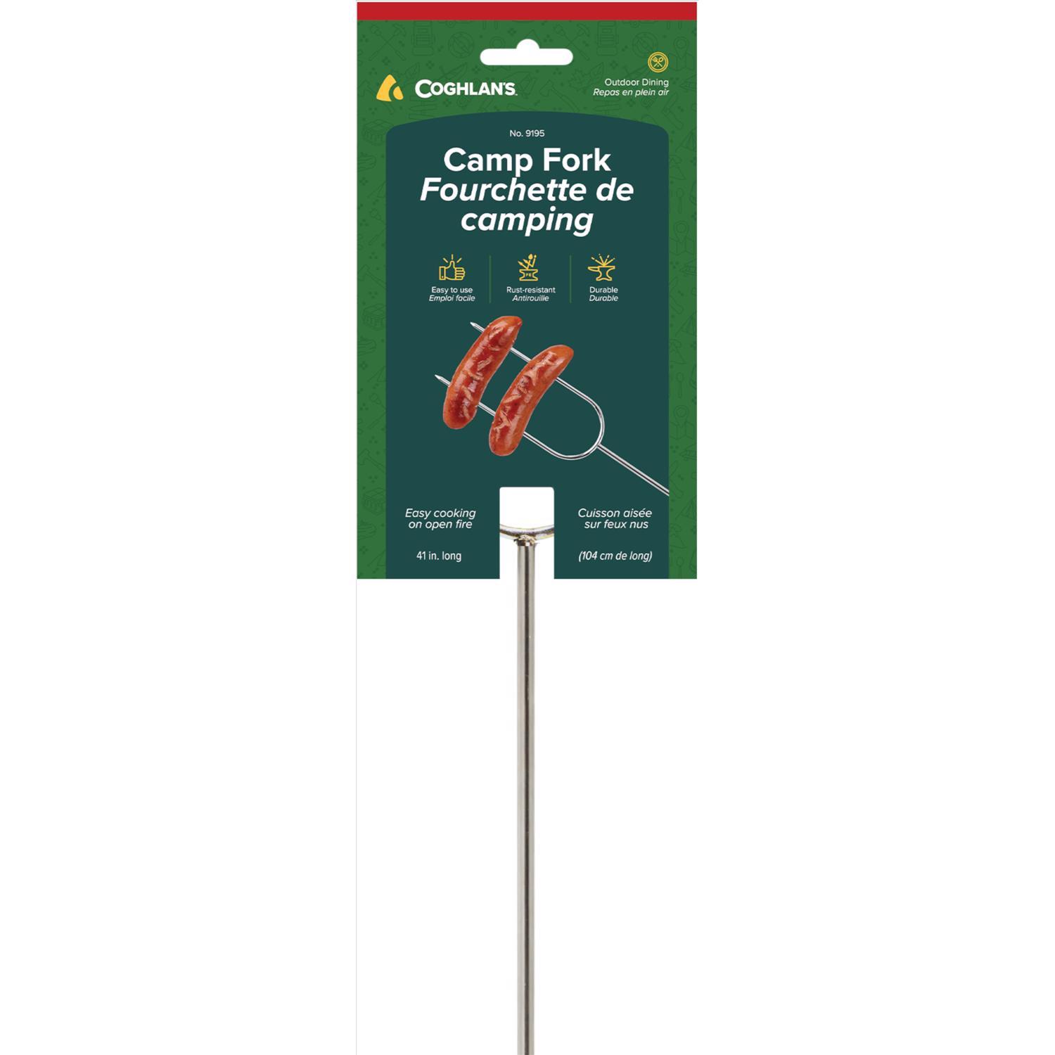 Coghlan's Silver Camp Fork 1 in. W X 41 in. L 1 pk