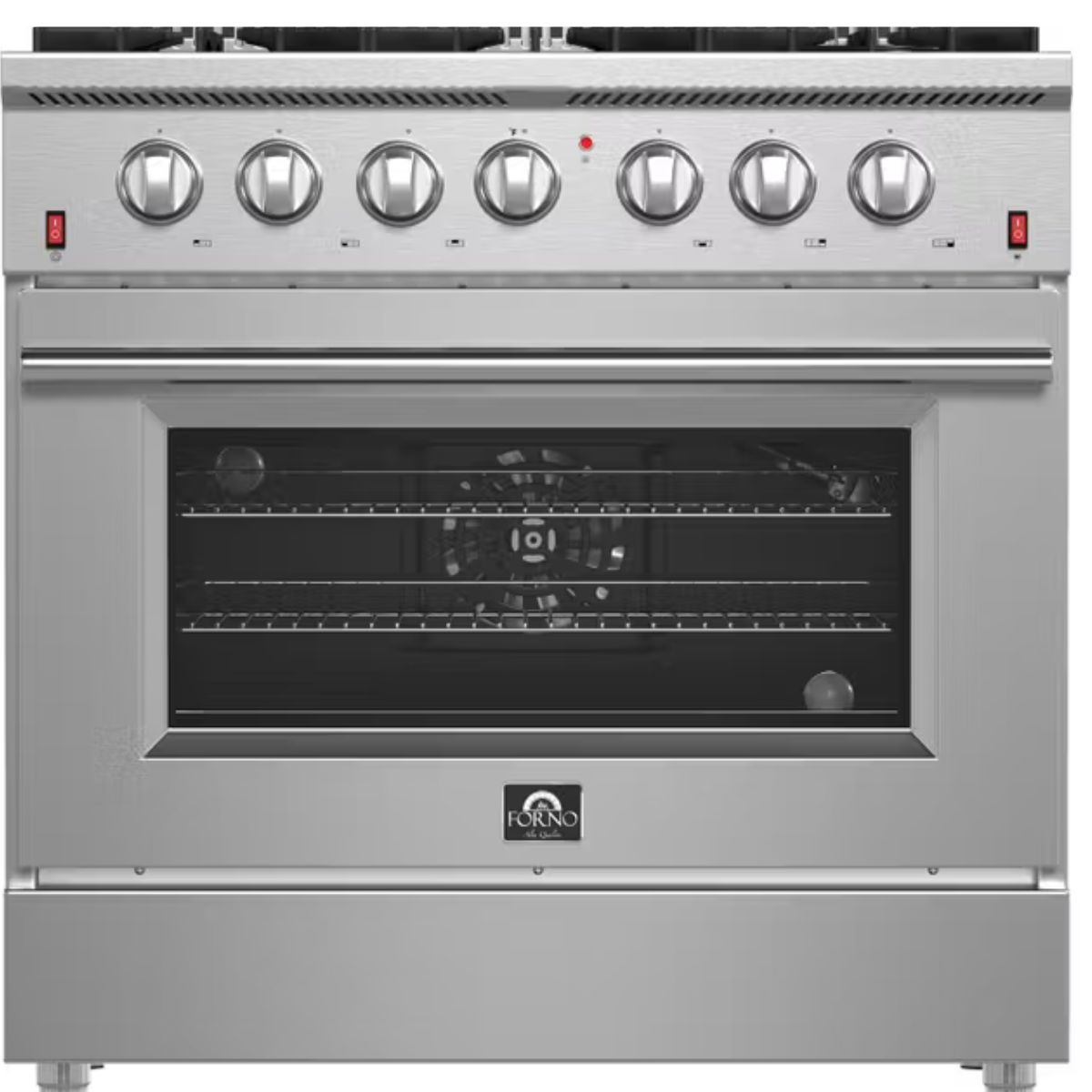 Galiano Professional 36 in. Freestanding Gas Range in Stainless Steel