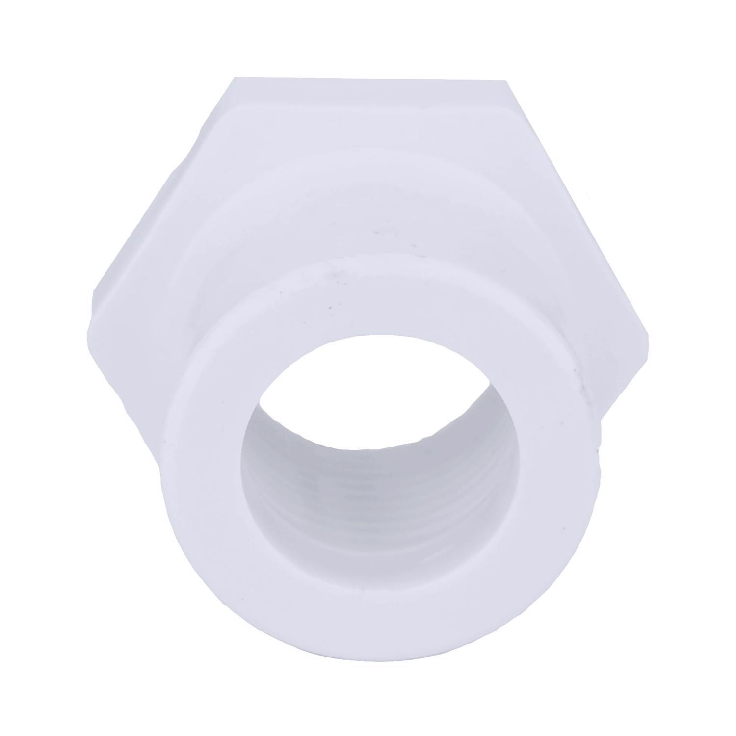 Charlotte Pipe Schedule 40 3/4 in. Spigot X 1/2 in. D FPT PVC Reducing Bushing 1 pk