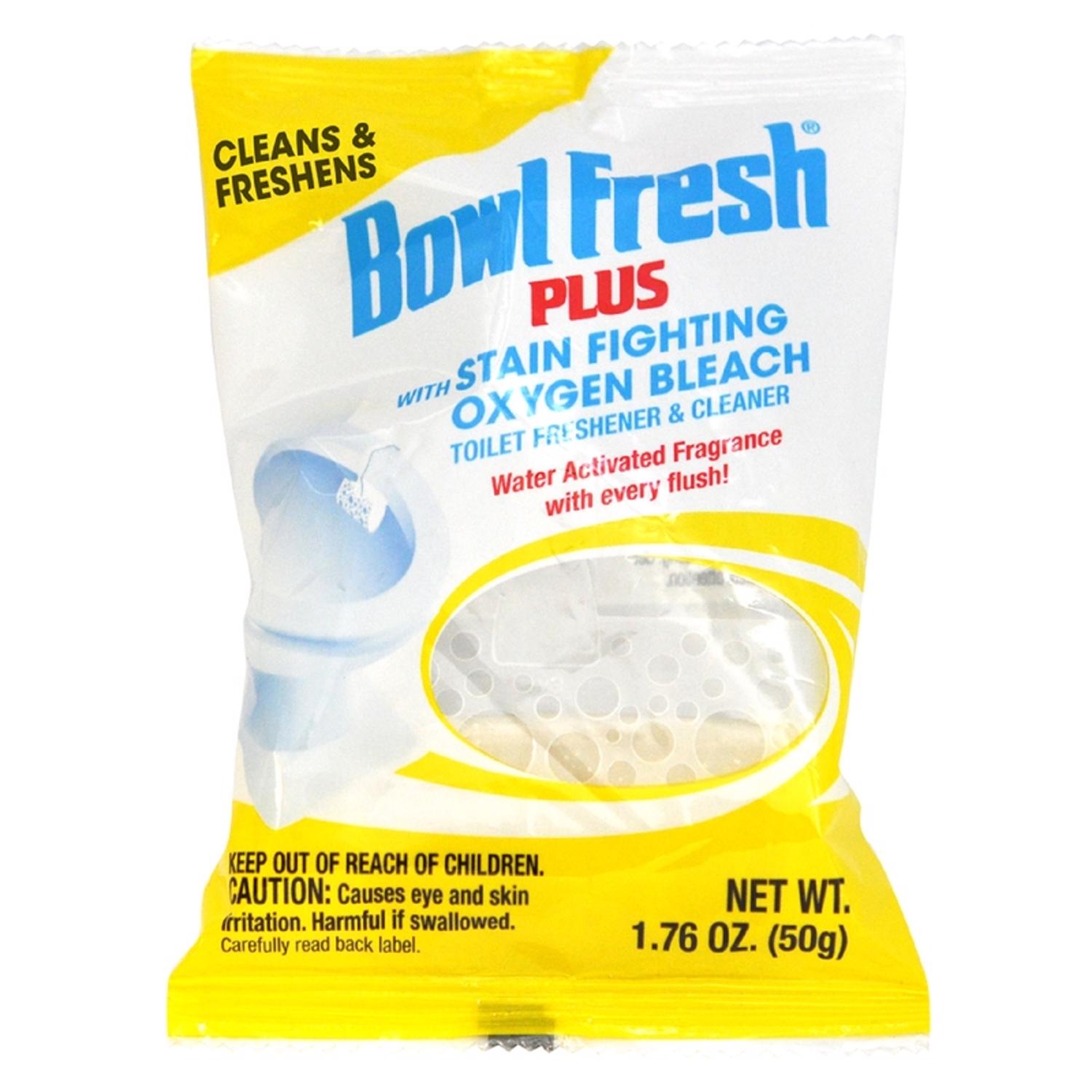 Bowl Fresh Clean Scent Toilet Deodorizer and Cleaner 1.76 oz Tablet