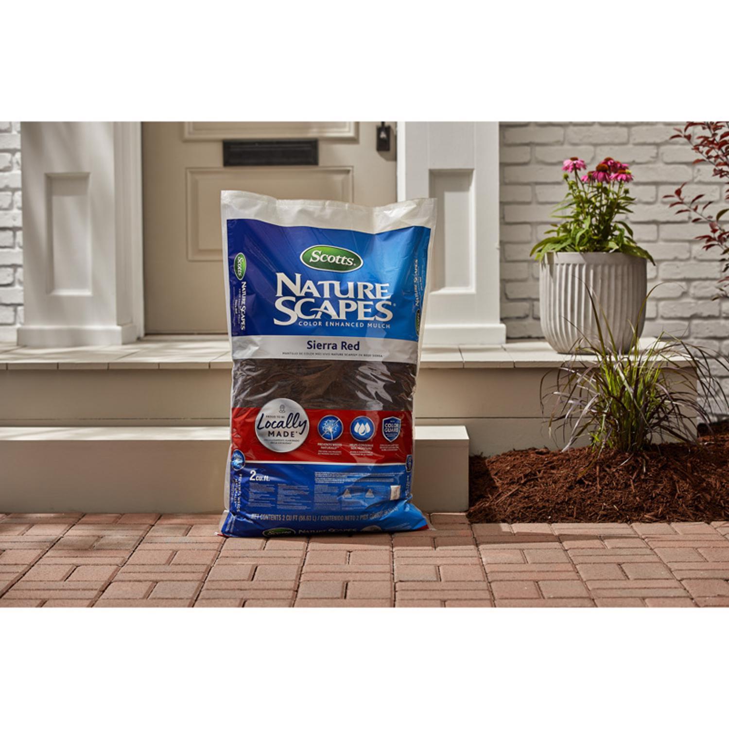 Scotts  Nature Scapes 2 cu. ft. Red Bark Color Enhanced Mulch