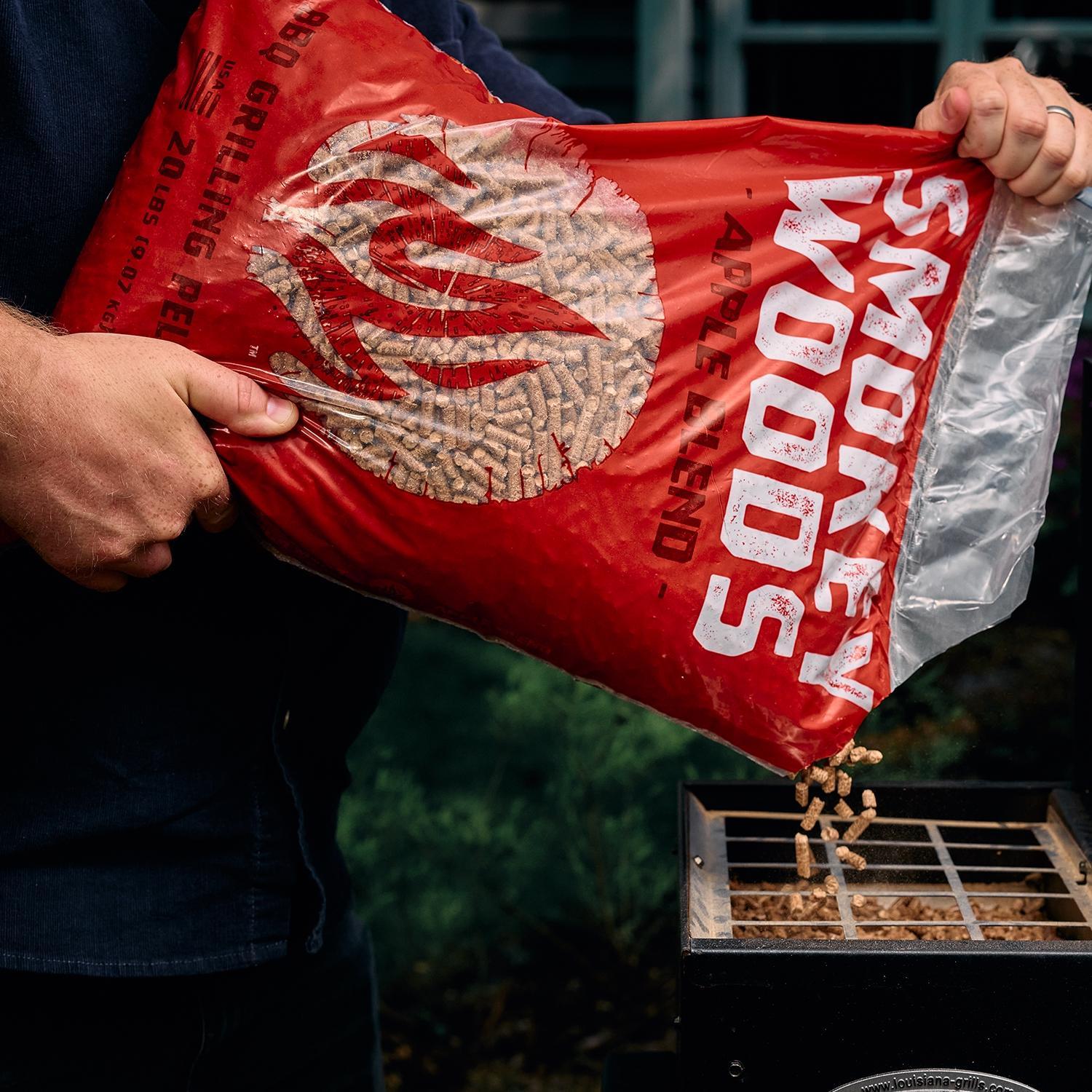 Smokey Woods Hardwood Pellets All Natural Apple 20 lb