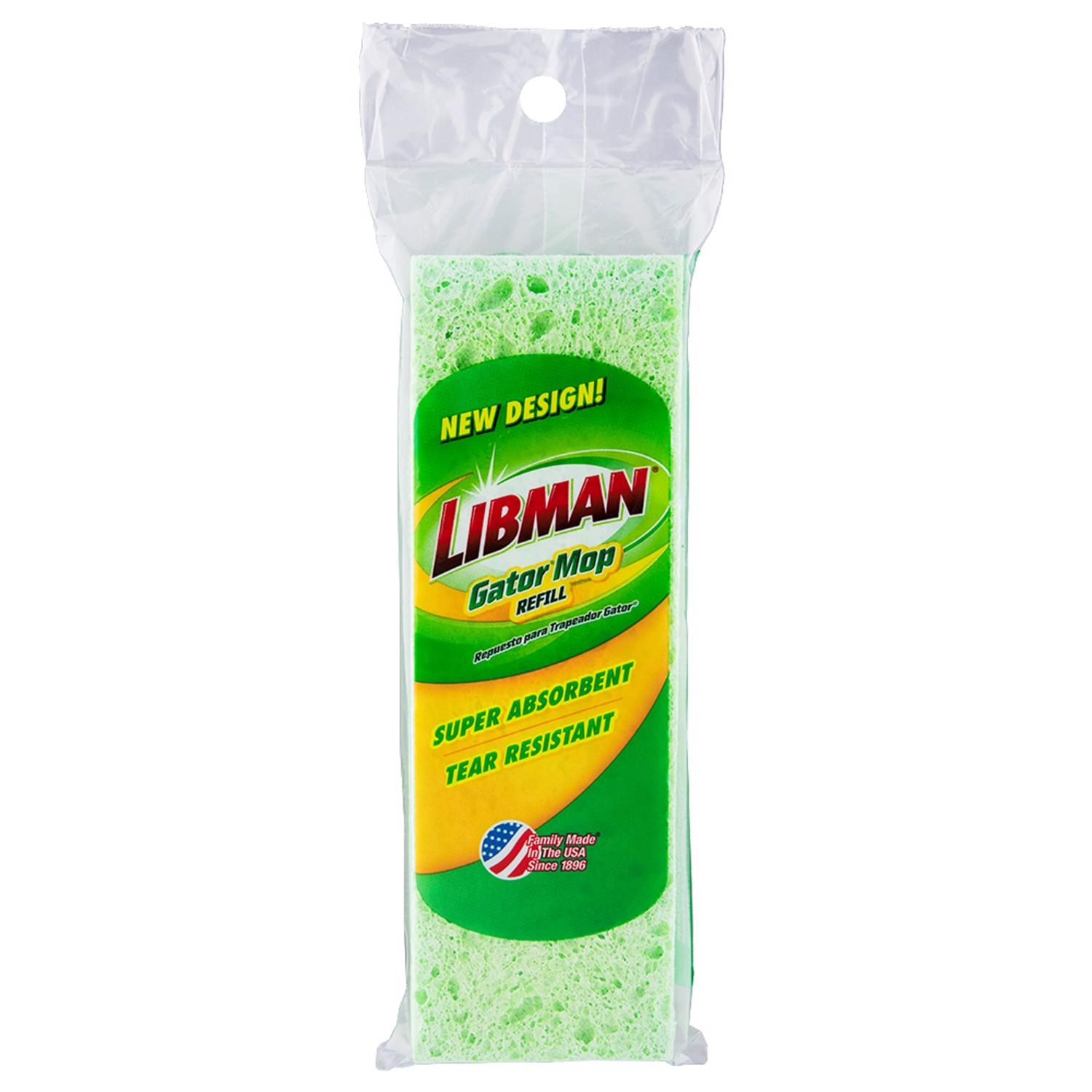 Libman Gator 9 in. Wet Cellulose Mop Refill 1 pk
