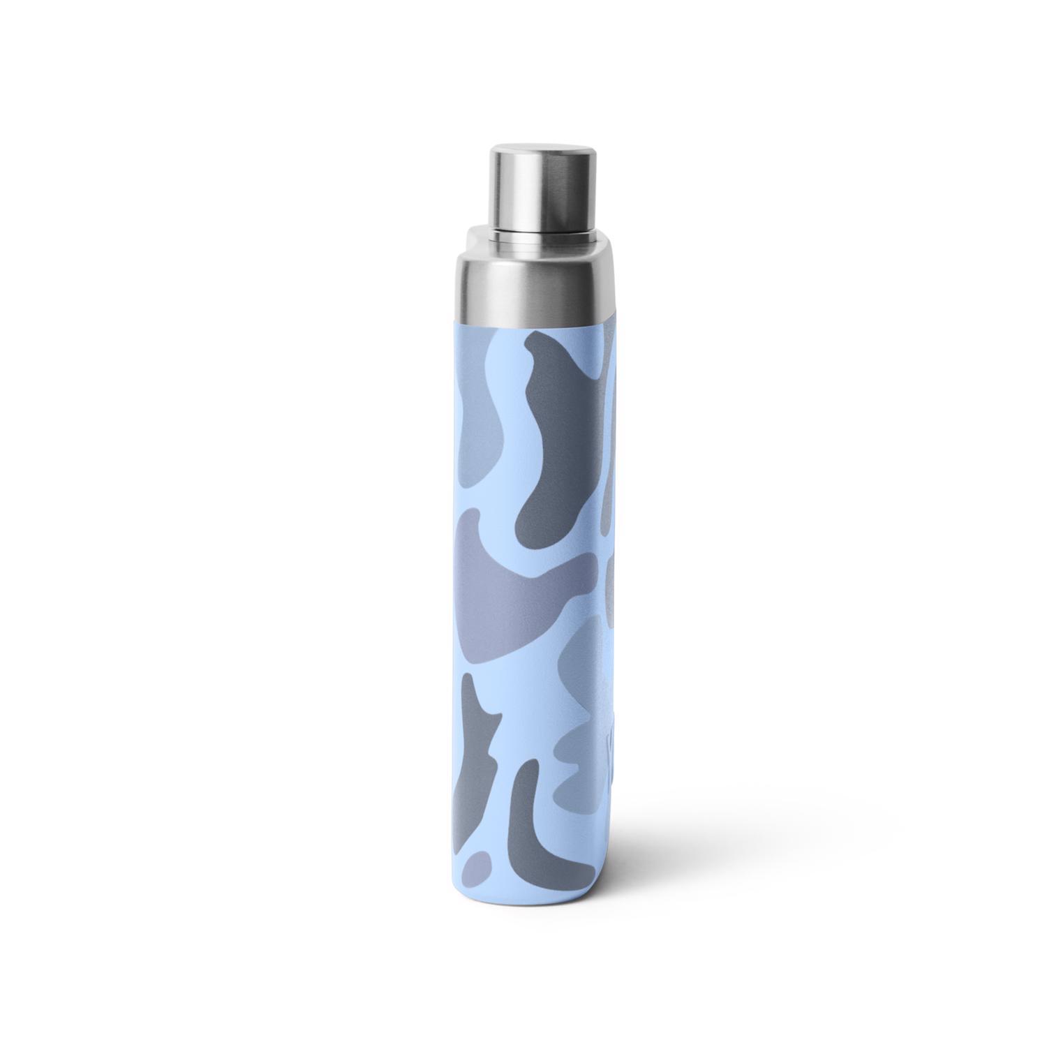 YETI 7 oz. Blue Camo Stainless Steel Flask