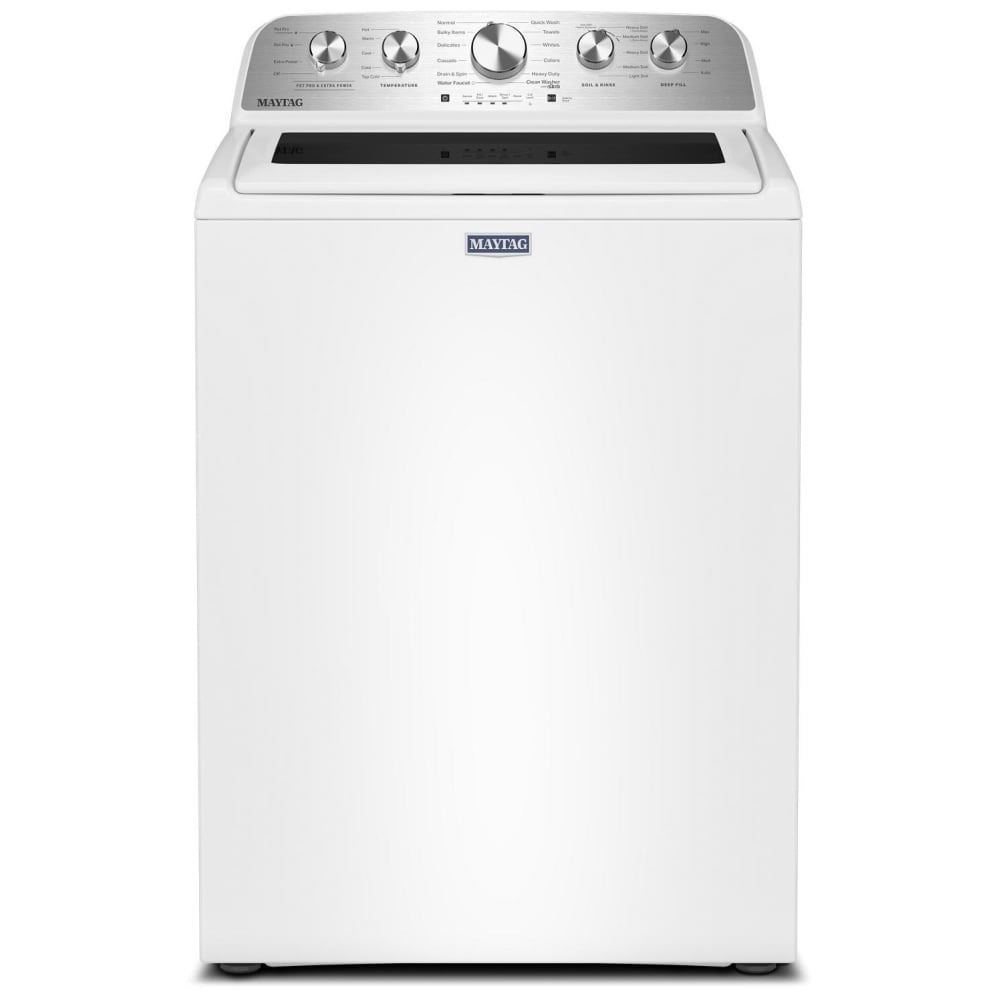 Maytag 4.7 Cu. Ft. Pet Pro Top Load Washer in White