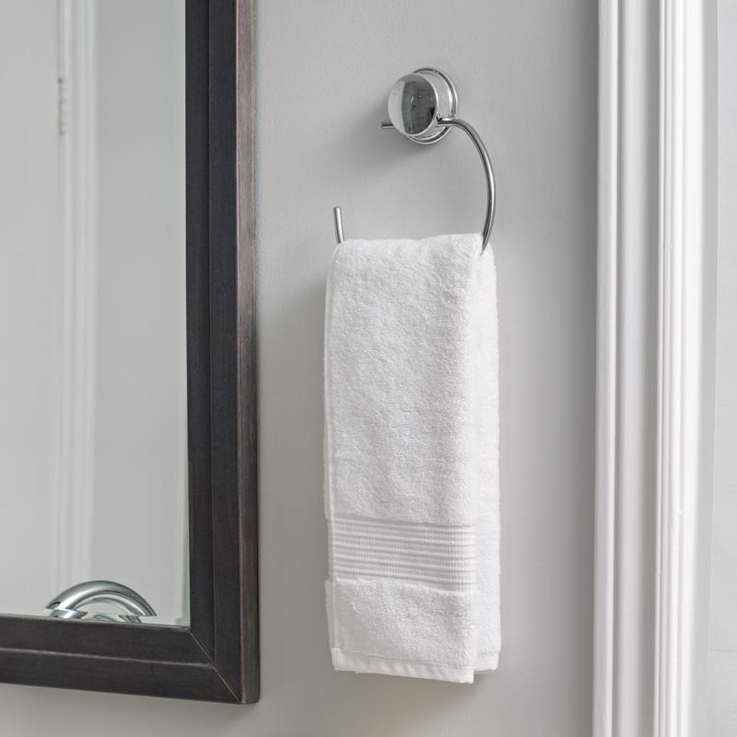 Better Living Stick N Lock Plus Chrome Silver Toilet Paper Holder