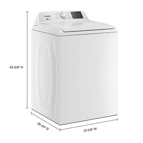 Whirlpool 4.2 - 4.3 Cu. Ft. WhirlpoolTop Load Washer with 2-in-1 Removable Agitator