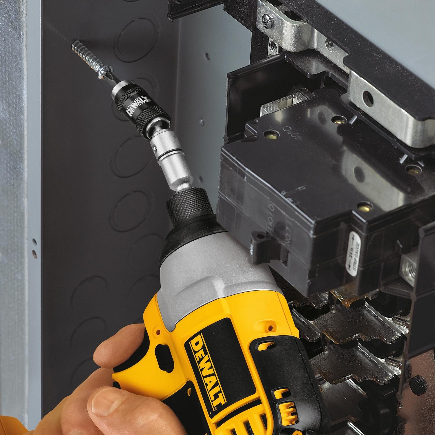 DeWalt 3-1/2 in. L Screwdriver Bit Holder Heat-Treated Steel 1 pc