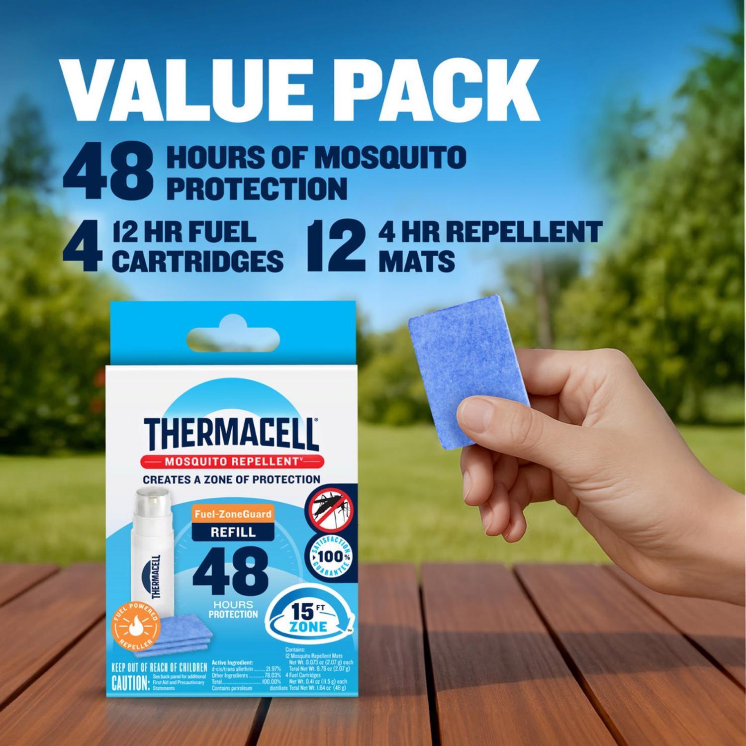 Thermacell Refills Insect Repellent Refill Cartridge For Mosquitoes 0.4 oz