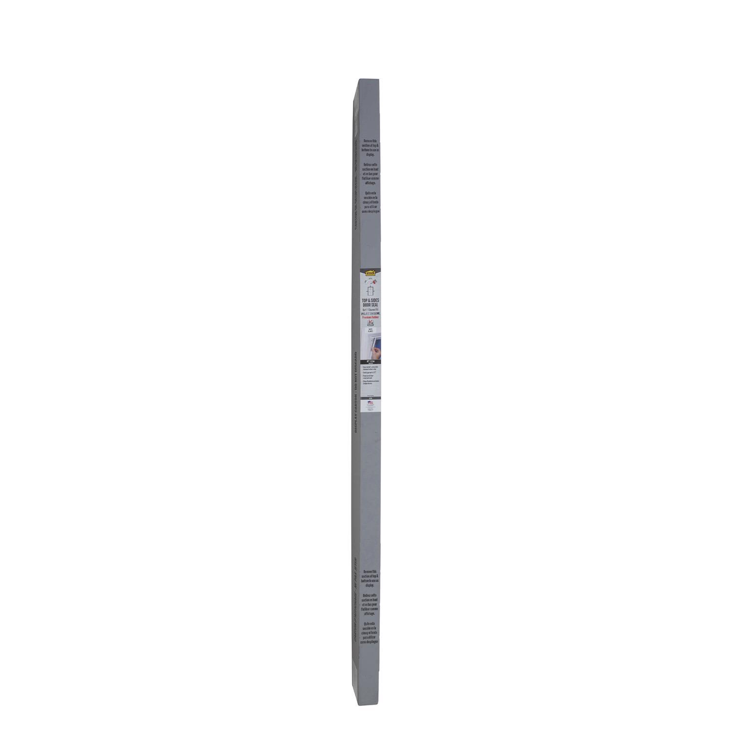 M-D Platinum Collection White Rubber Kerf Molding For Doors 81 in. L X 1-1/8 in.