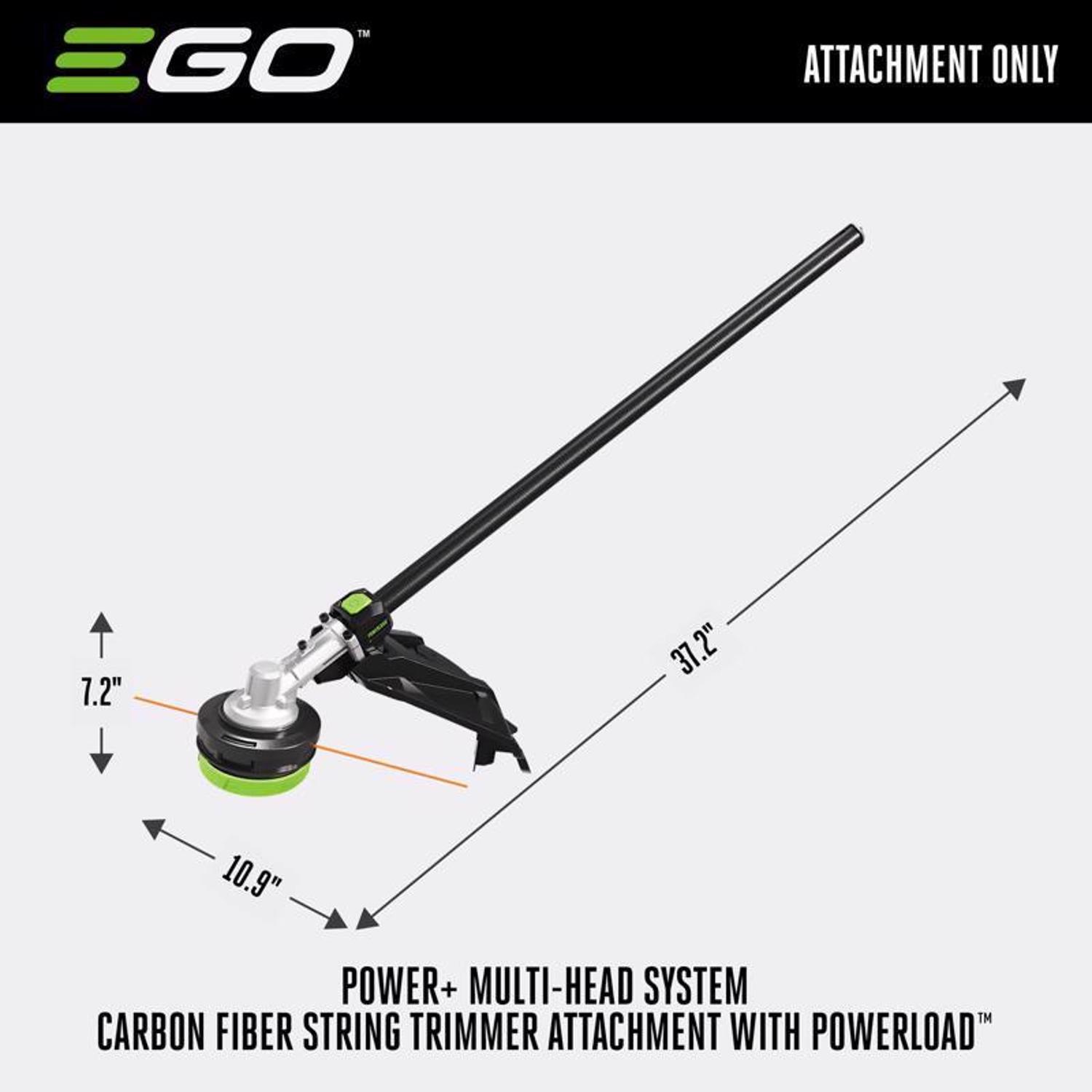 EGO Power+ Multi-Head System STA1600 16 in. 56 V Battery Trimmer Attachment Tool Only