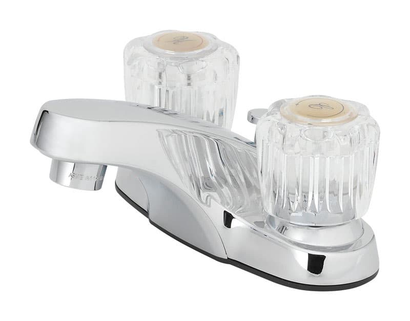 OakBrook Essentials Chrome Pop-up Bathroom Sink Faucet 4 in.