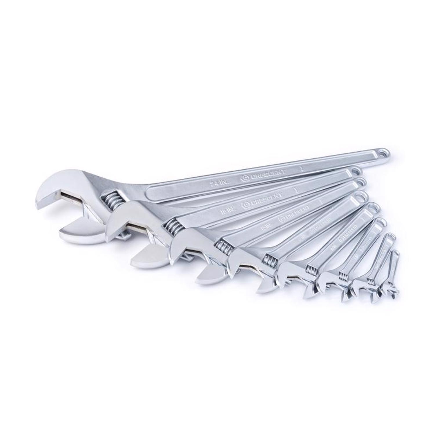 Crescent Metric and SAE Adjustable Wrench 6 in. L 1 pc