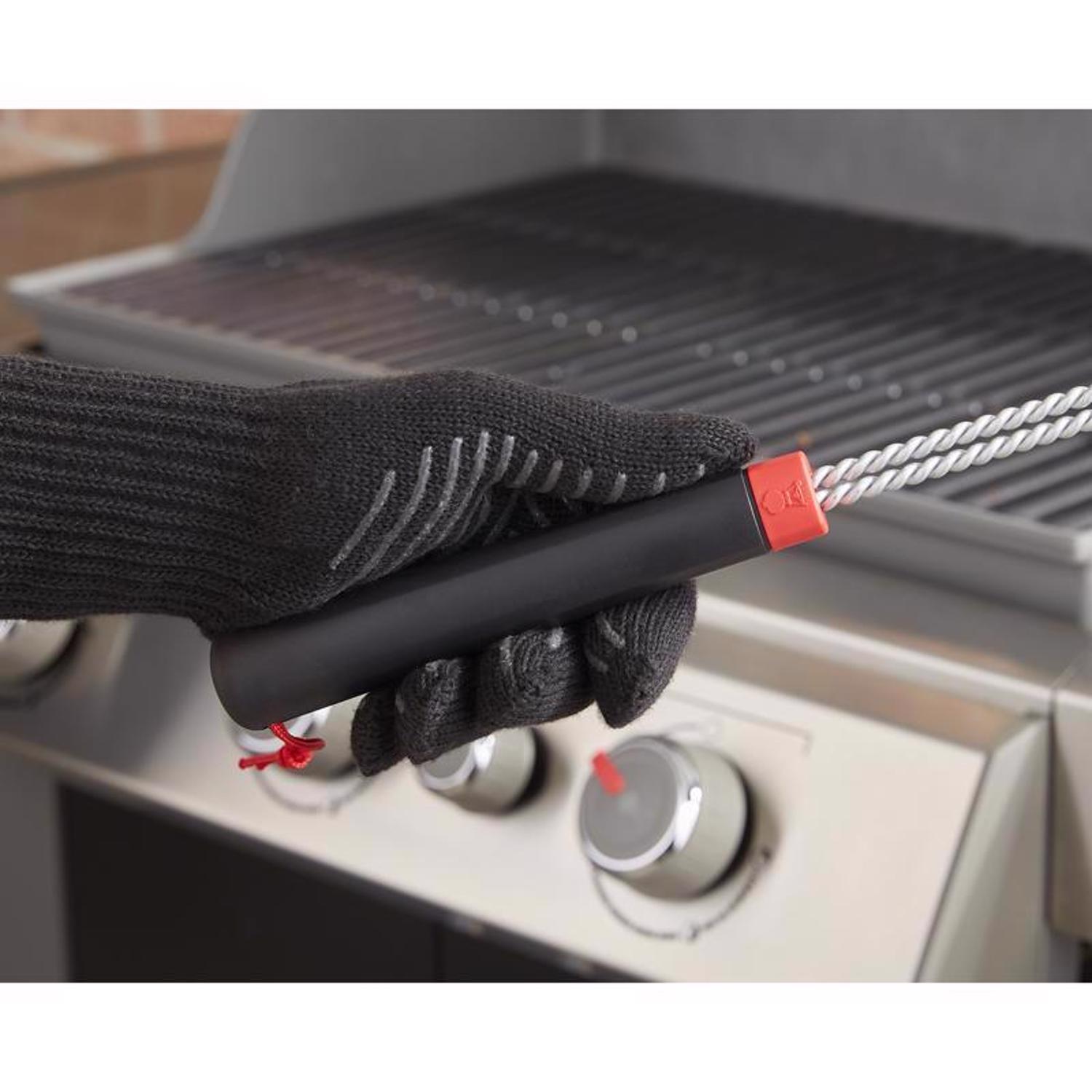 Weber Grill Brush 18 in. H X 1 in. L X 7 in. W 1 pack