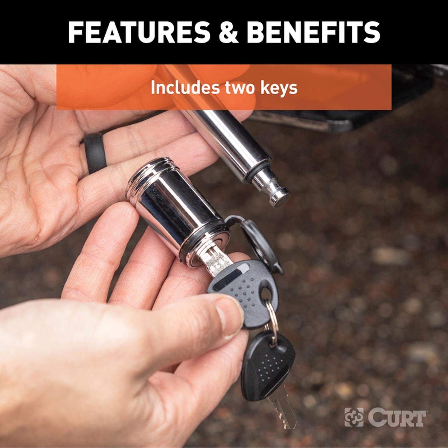 CURT Locking Hitch Pin