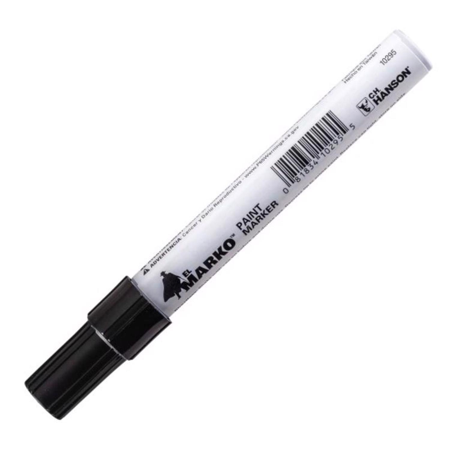C.H. Hanson Black Valve Tip Paint Marker 1 pk