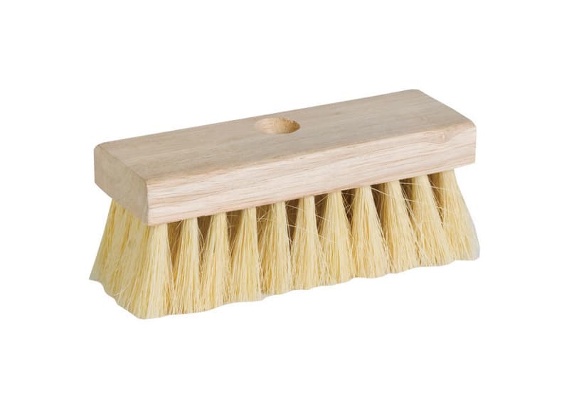 DQB 7 in. W Wood Handle Roof Brush