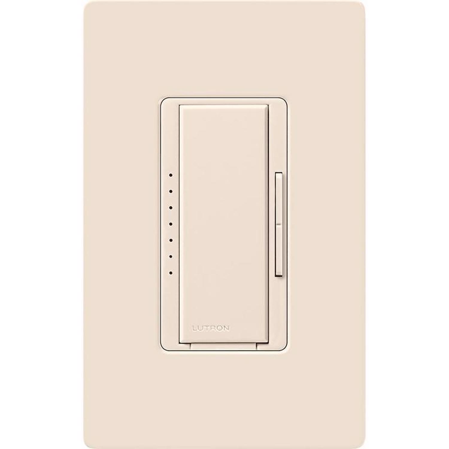 Lutron Maestro Light Almond 150 W 3-Way Dimmer Switch 1 pk