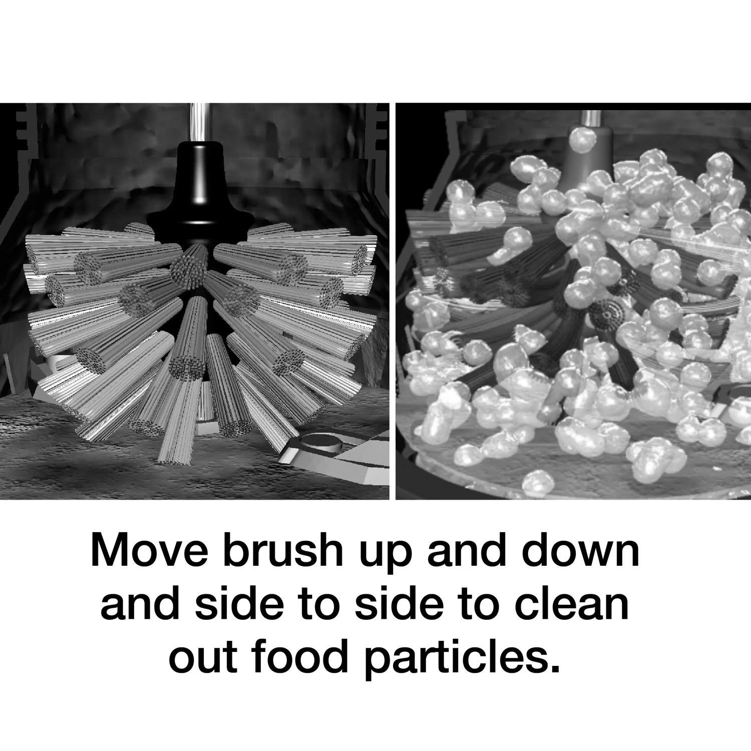 Danco Brush-It 2 in. W 9.25 in. Plastic Handle Garbage Disposal Brush