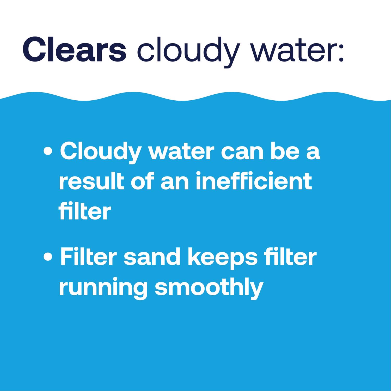 HTH Pool Care Pool Filter Sand 50 lb
