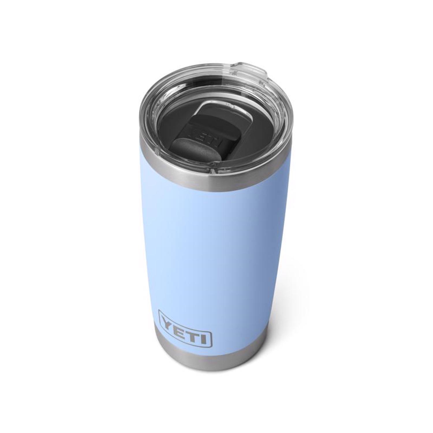 YETI Rambler 20 oz Big Sky Blue BPA Free Tumbler with MagSlider Lid