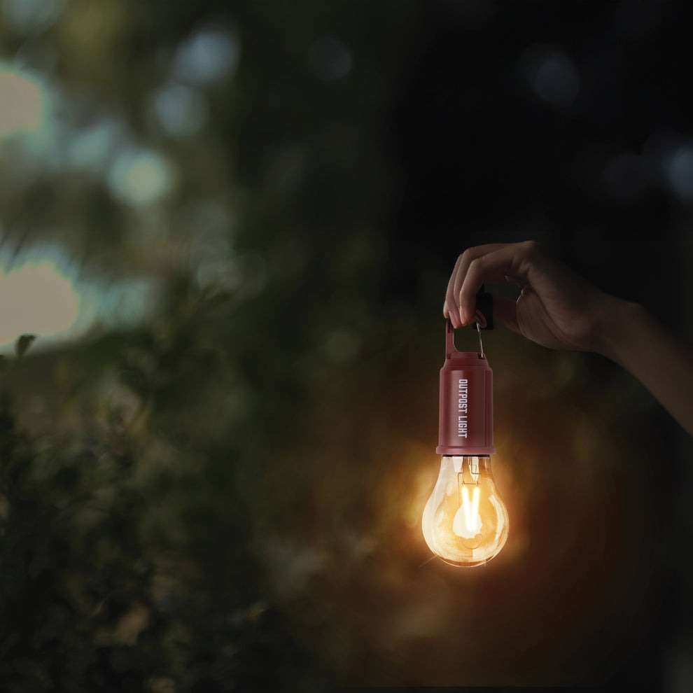 Bunk House Outpost Light Rechargeable Vintage Hanging Light