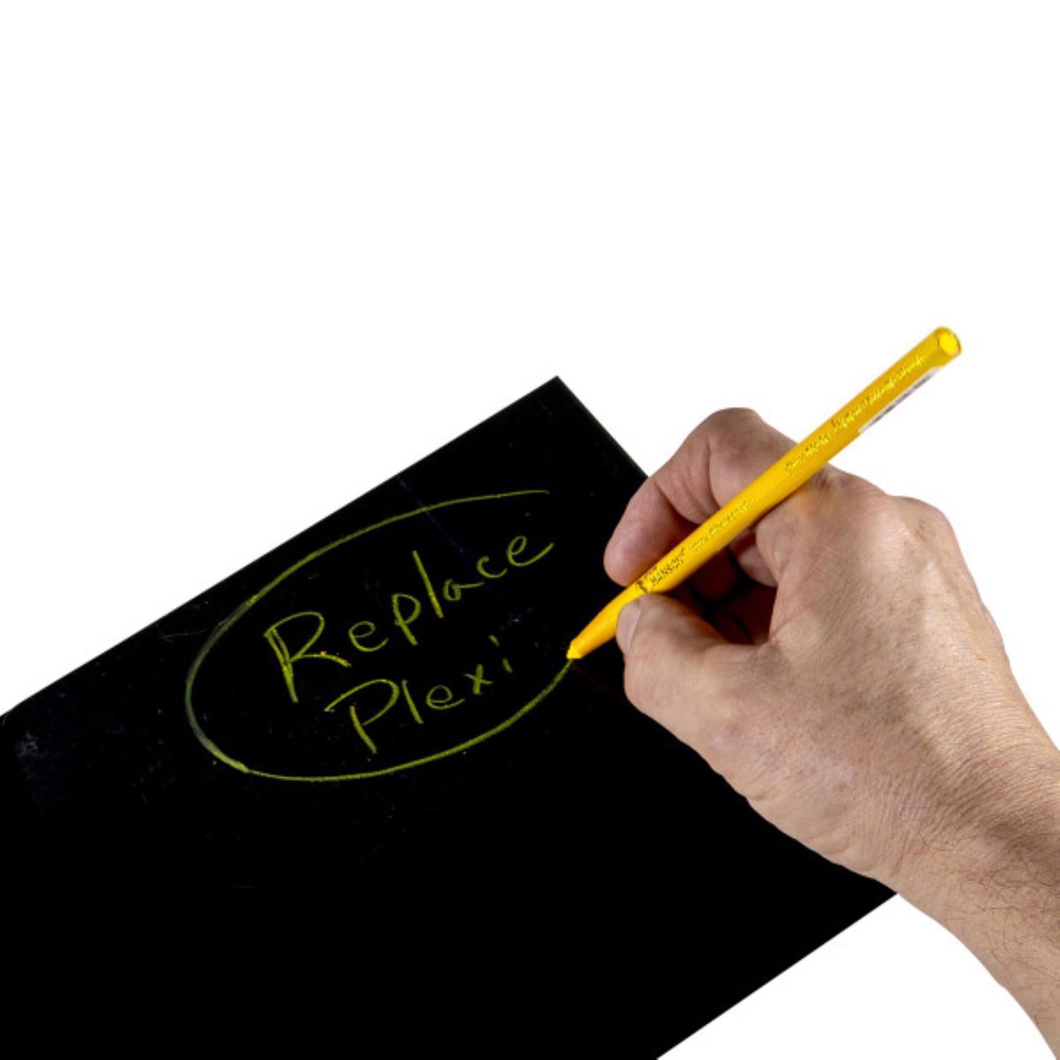 C.H. Hanson 6.8 in. L China Marker Yellow 1 pc