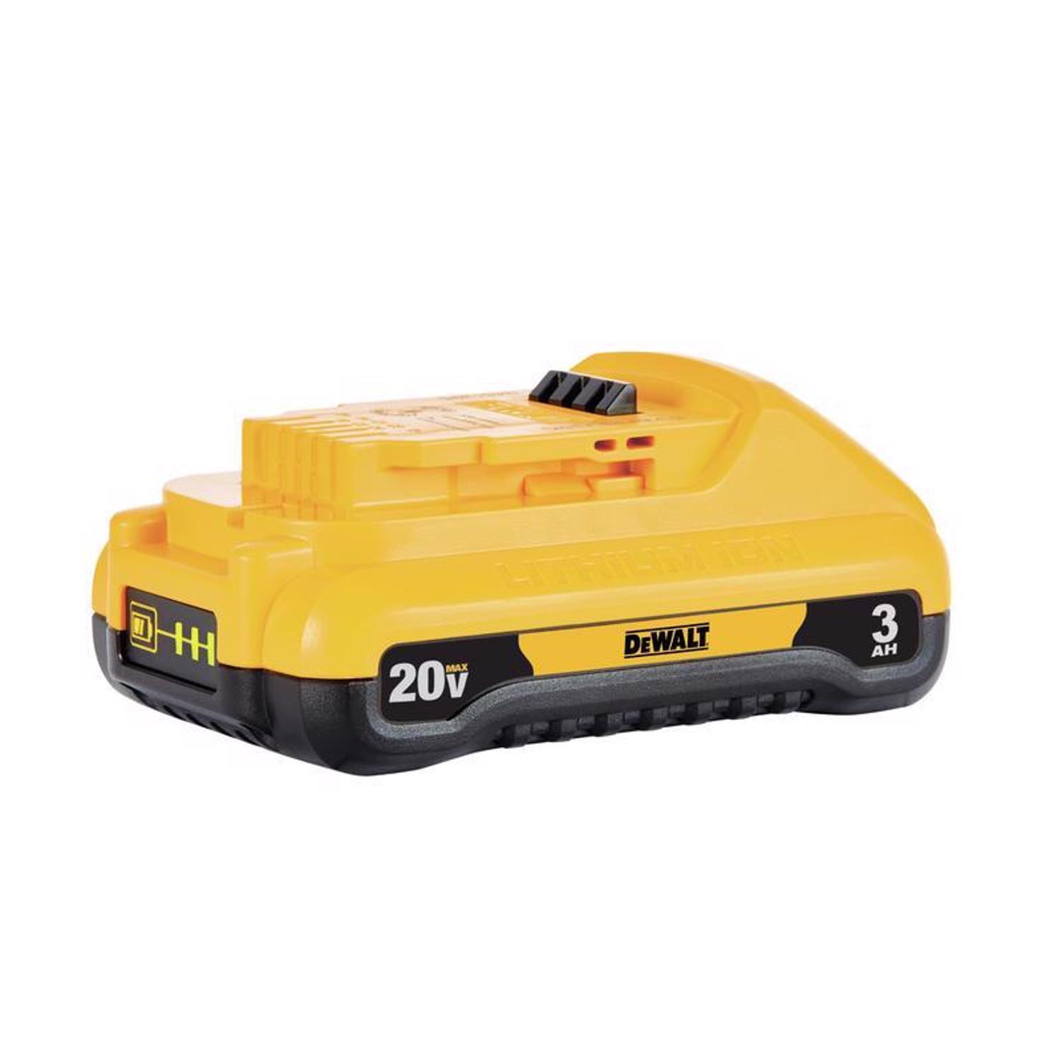 DeWalt 20V MAX DCB230 3 Ah Lithium-Ion Compact Battery 1 pc