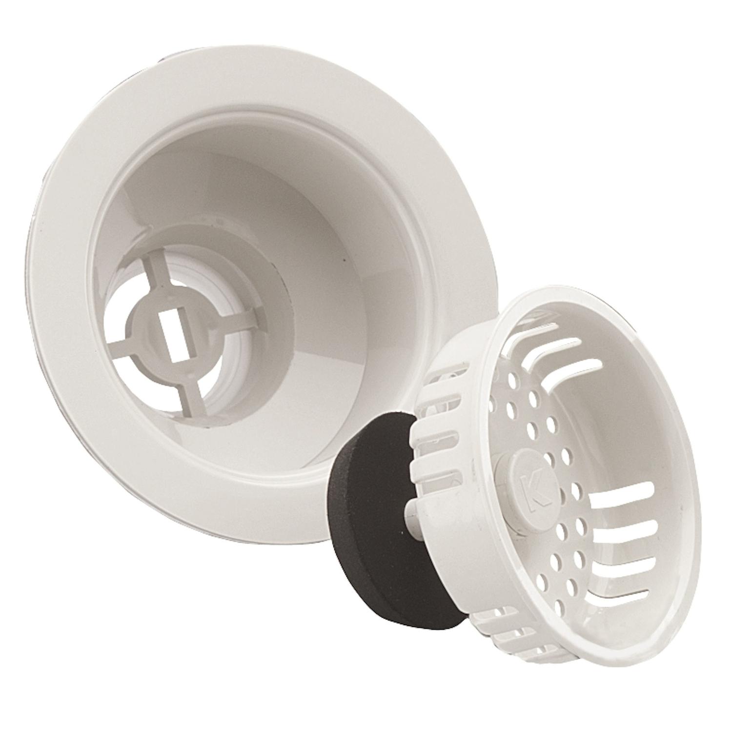 Ace 3-1/2 in. D Plastic Sink Strainer