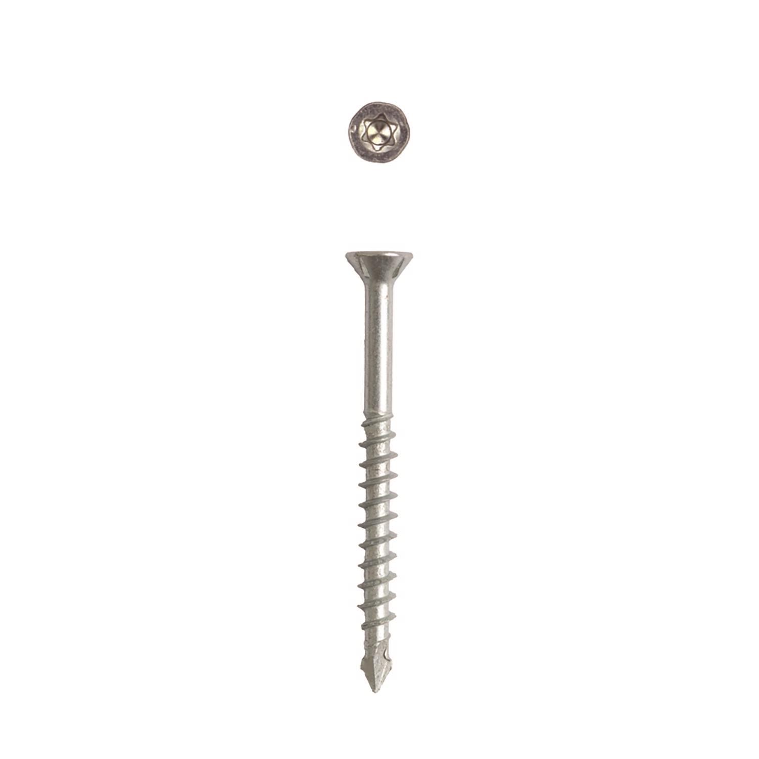 SPAX MDF No. 8 in. X 1-3/4 in. L T-20+ Trim Head Serrated Construction Screws