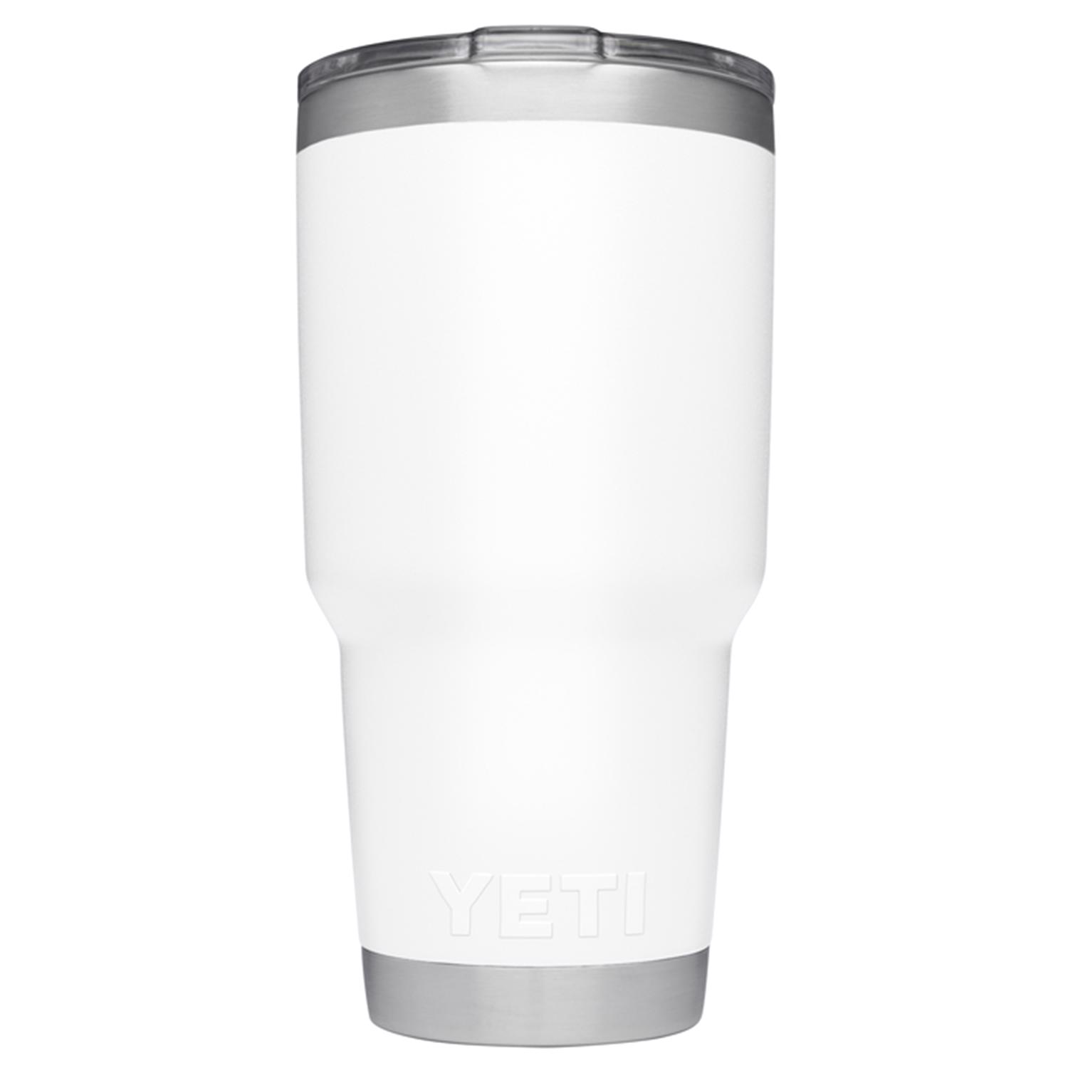 YETI Rambler 30 oz White BPA Free Tumbler with MagSlider Lid