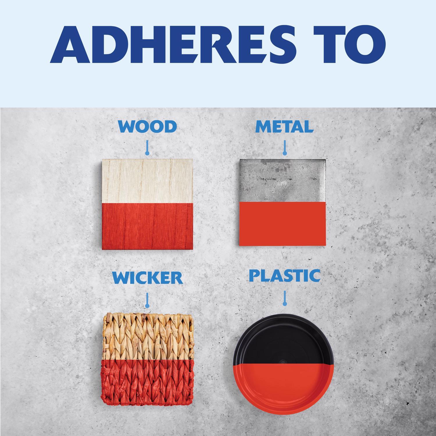 Rust-Oleum Painter's Touch 2X Ultra Cover Satin Fire Orange Paint+Primer Spray Paint 12 oz