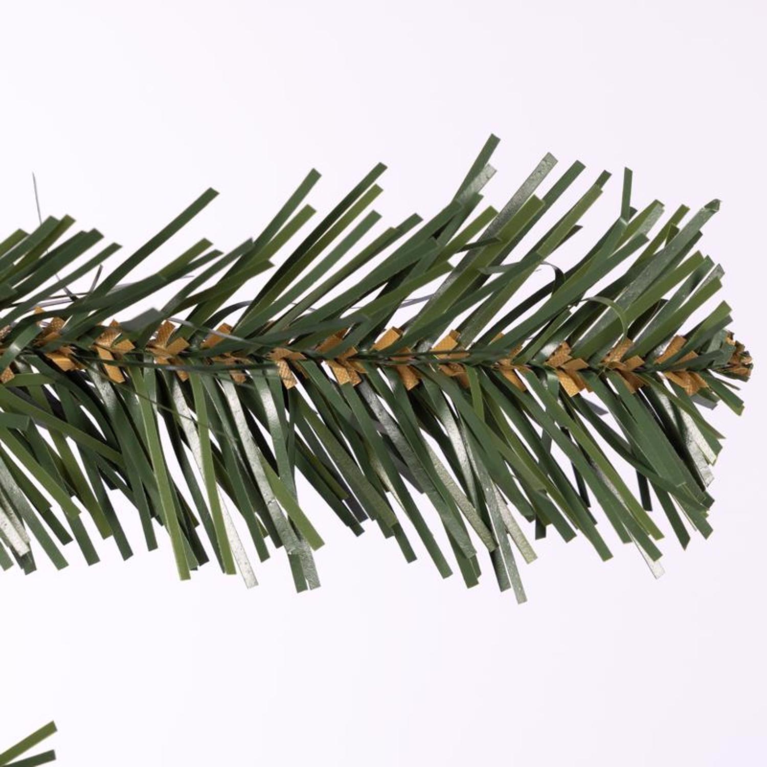 Holiday Bright Lights 8 in. D X 9 ft. L Traditional Pine Christmas Garland