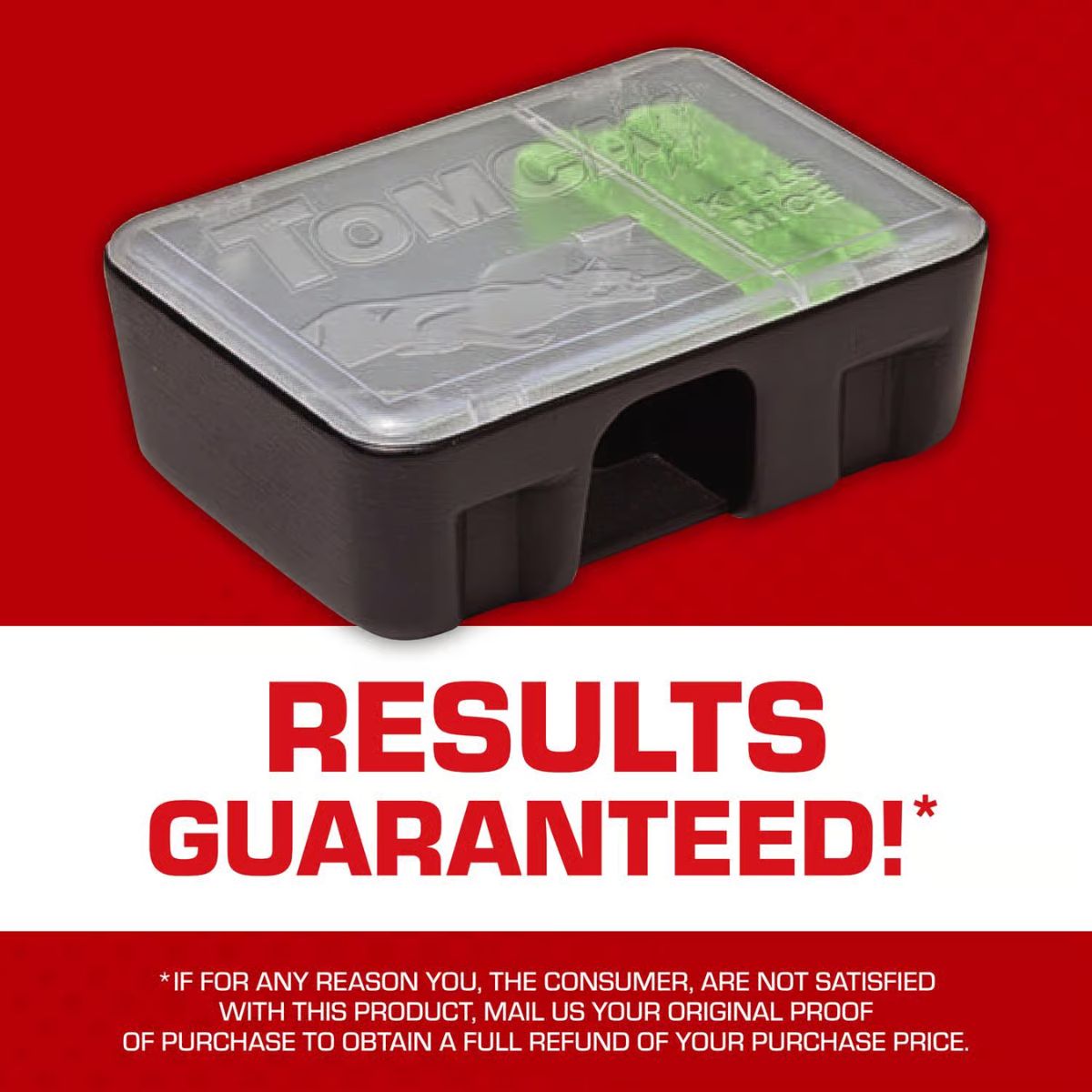 Tomcat Bait Station and Bait Blocks For Mice 4 oz. 4 Pack