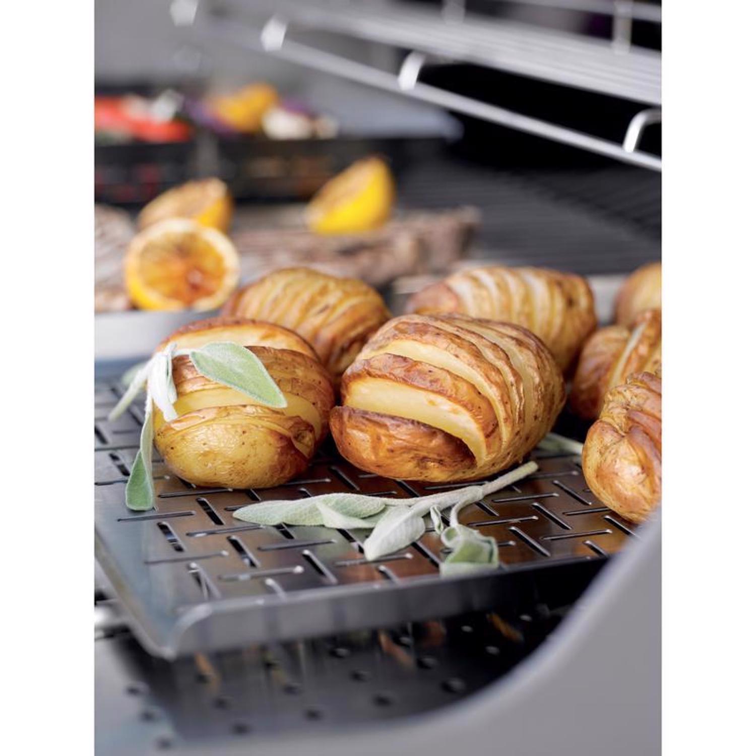 Weber Stainless Steel Grilling Pan 17.4 in. L X 11.8 in. W 1 pk