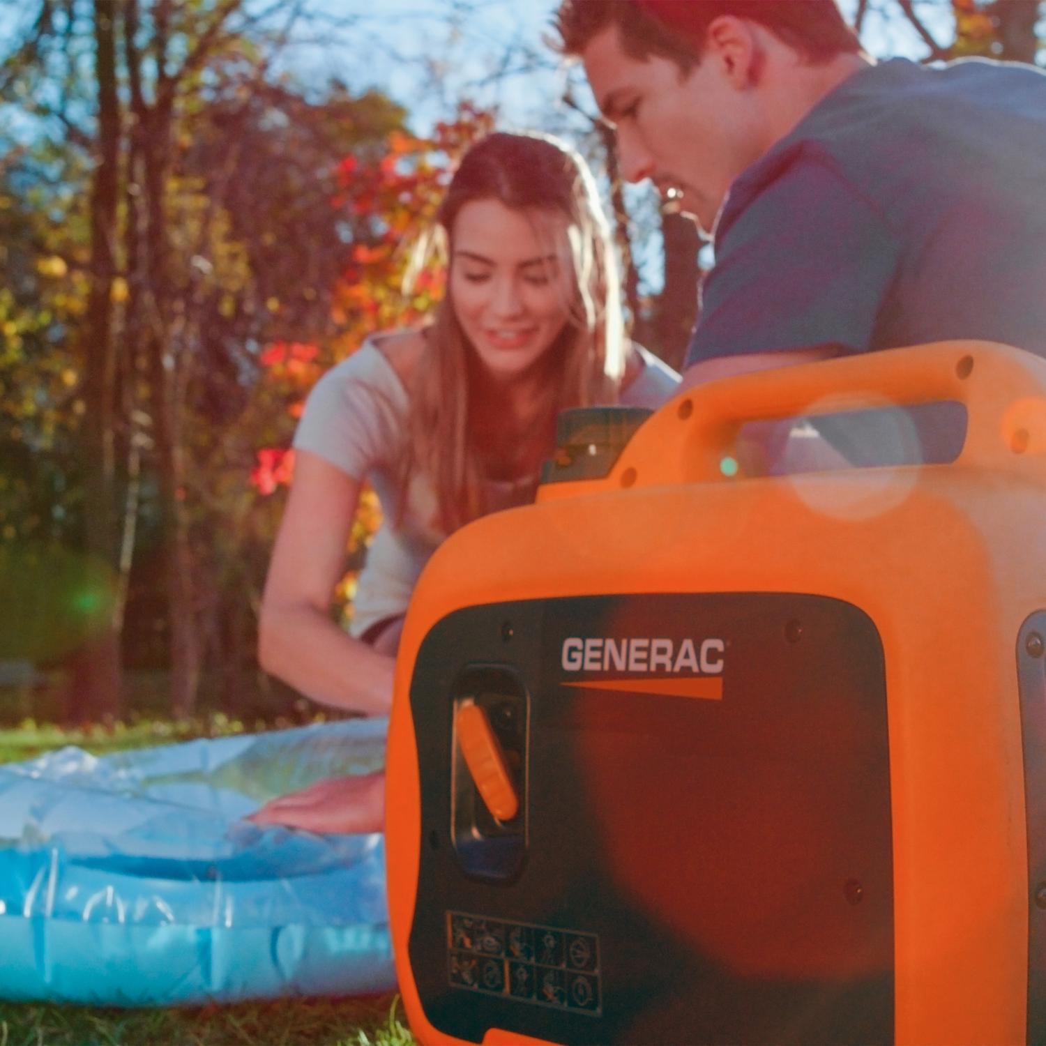 Generac PowerRush 2500 W 120 V Gas Portable Portable Generator 2500 W