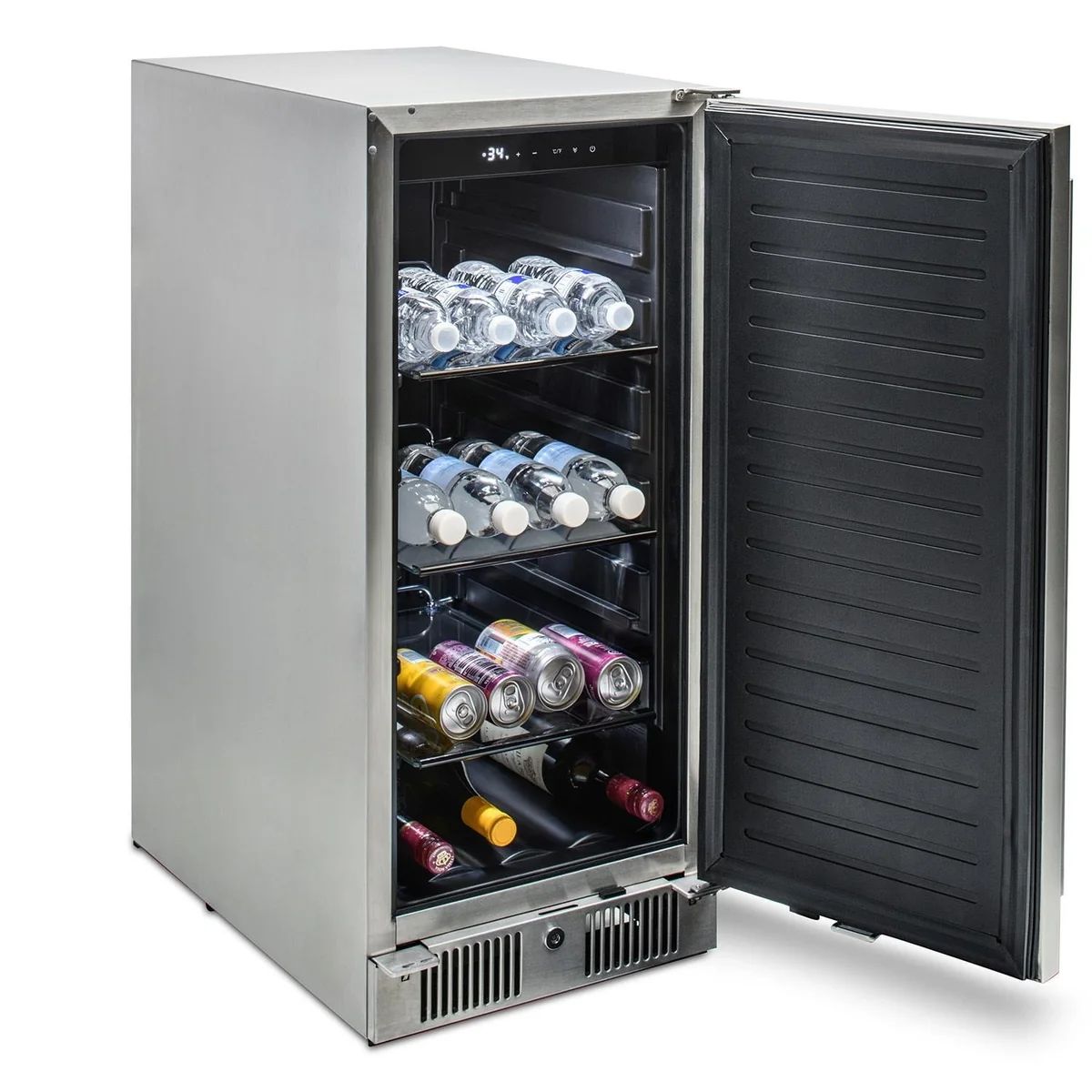 Blaze 15 in. 3.2 Cu. Ft. Outdoor Rated Compact Refrigerator Beverage Center