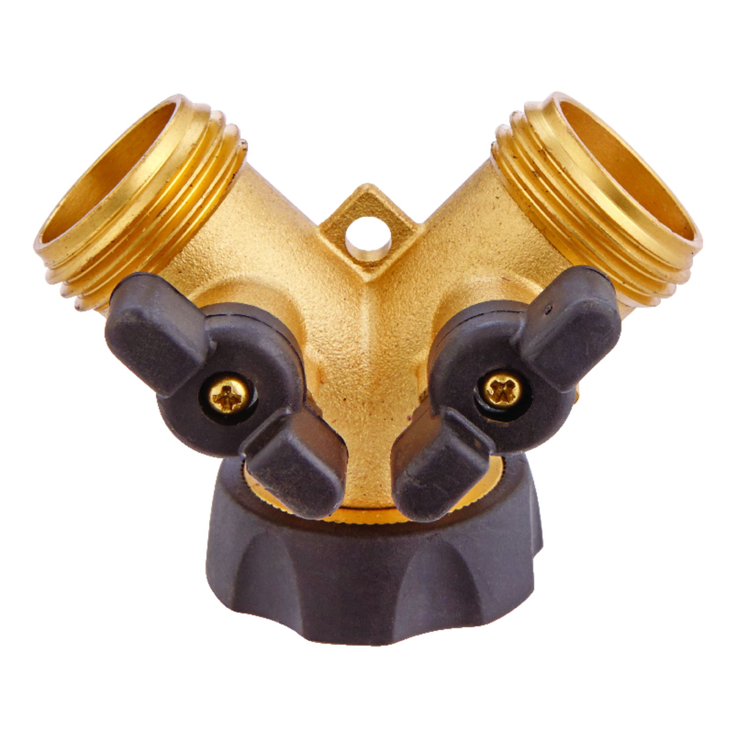 Ace Brass Threaded Male 2-Way Shut-off Valve