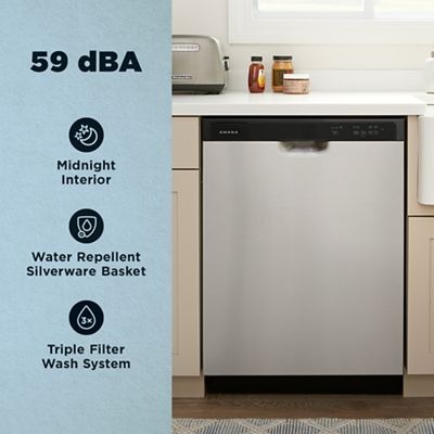 Amana Dishwasher with Midnight Interior