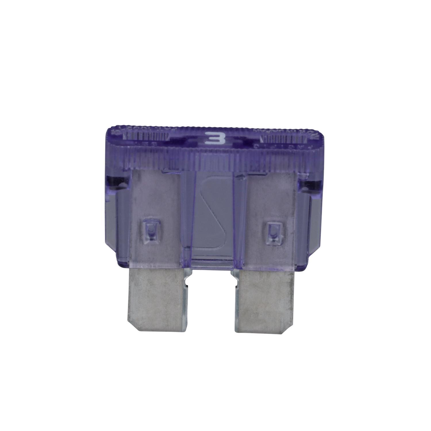 Bussmann 3 amps ATC Purple Blade Fuse 5 pk