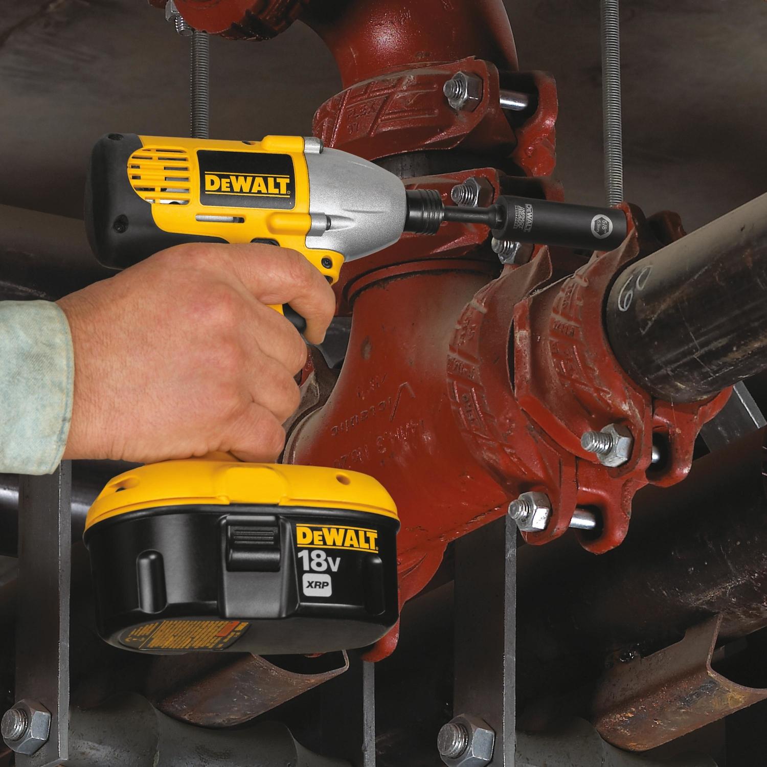 DeWalt Impact Ready 3 in. L X 3/8 in. Socket Adapter 1 pc
