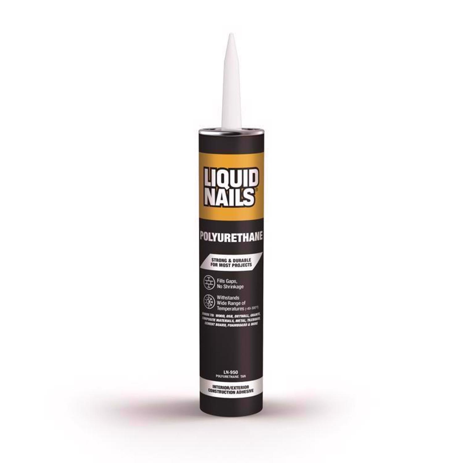 Liquid Nails Polyurethane Polyurethane Construction Adhesive 10 oz