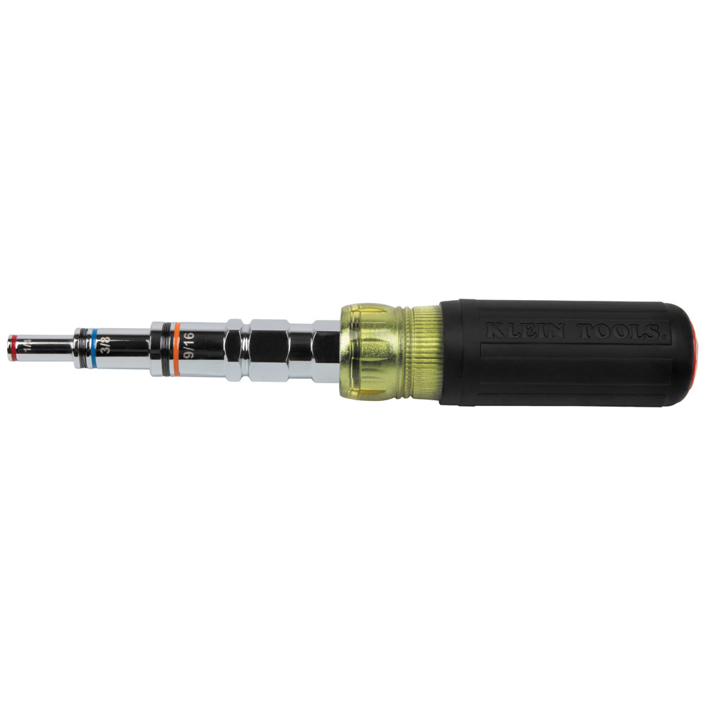 Klein 9-in-1 Pass Through SAE Multi-Nut Driver, Magnetic
