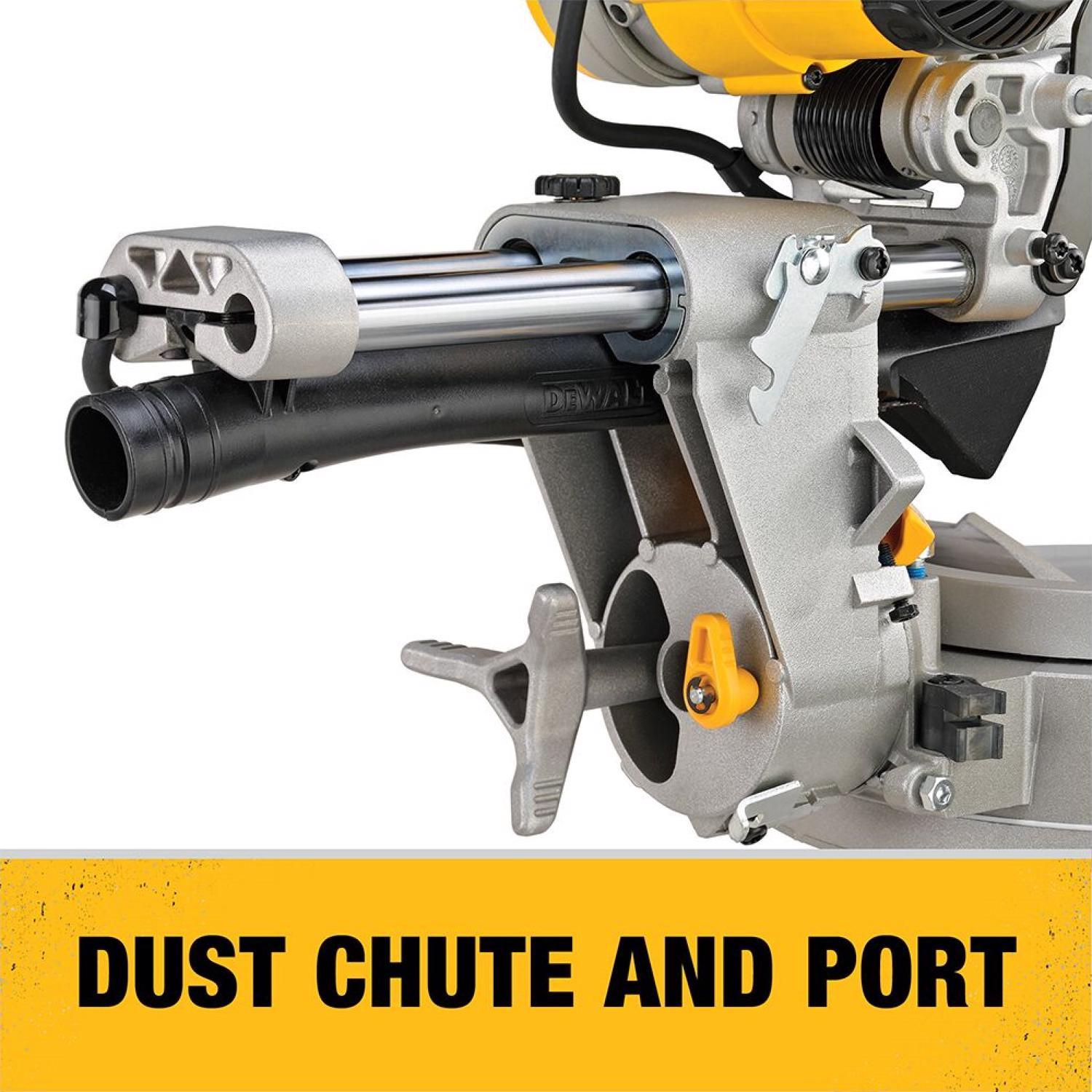 DeWalt 15 amps 12 in. Corded Dual-Bevel Sliding Compound Miter Saw